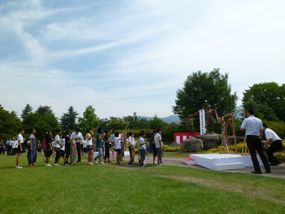 平和について考えた「夏」。