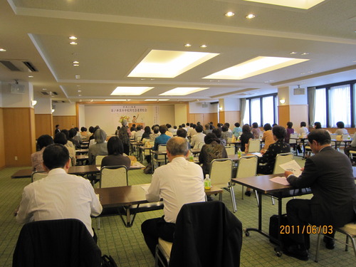 篠ノ井高校同窓会総会にて・・・