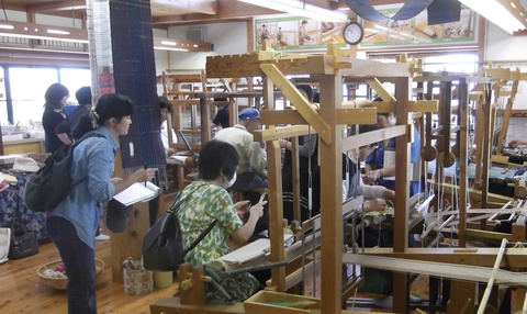 機織り体験