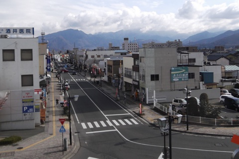 JR篠ノ井駅前