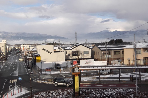 冷え込む朝