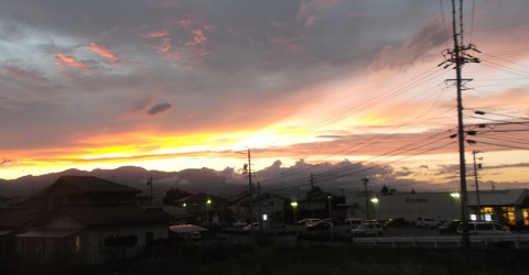 台風一過