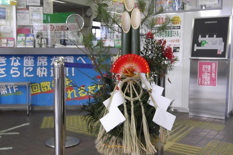 新春です