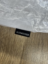 FAIRWEATHERの「dry sack」が入荷しました。