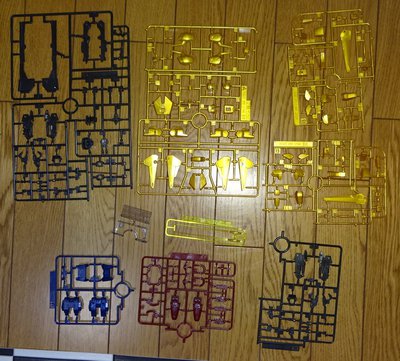 HGUC版百式（リヴァイヴ）　仮組せず進行予定