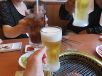 牛角へ暑気払いに。