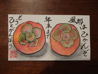 富有柿を買って来ました。