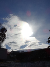 雲のﾓﾝｽﾀｰが彩雲だったよ。
