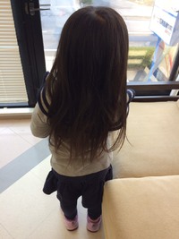 Rioちゃん、美容室ﾃﾞﾋﾞｭｰ