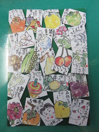 絵手紙展に行って来ました。①