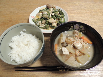 今日の夕ご飯 (9/29 MON)