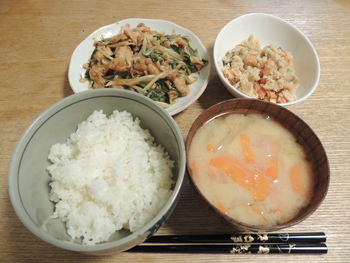 今日の夕ご飯 (5/26 TUE)