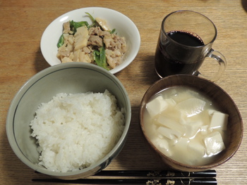 今日の夕ご飯 (5/27 WED)