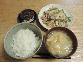 今日の夕ご飯 (7/6 MON)