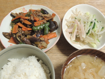 今日の夕ご飯 (9/17 THU)