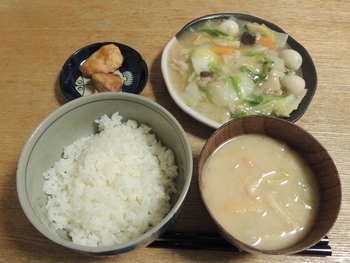今日の夕ご飯 (9/29 TUE)