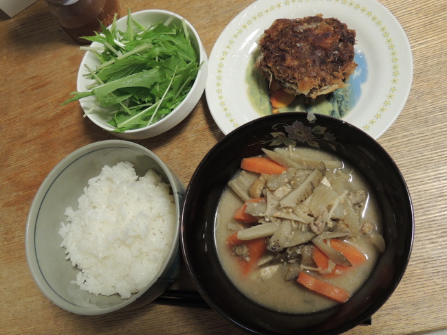 今日の夕ご飯 (12/8 TUE)
