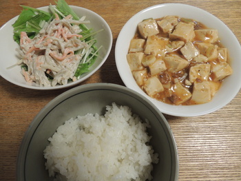 今日の夕食 (8/6 TUE)