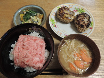 今日の夕食 (8/8 THU)