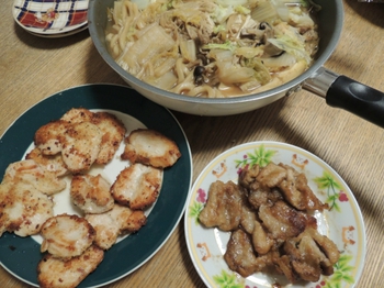 今日の夕ご飯 (9/28 SAT)