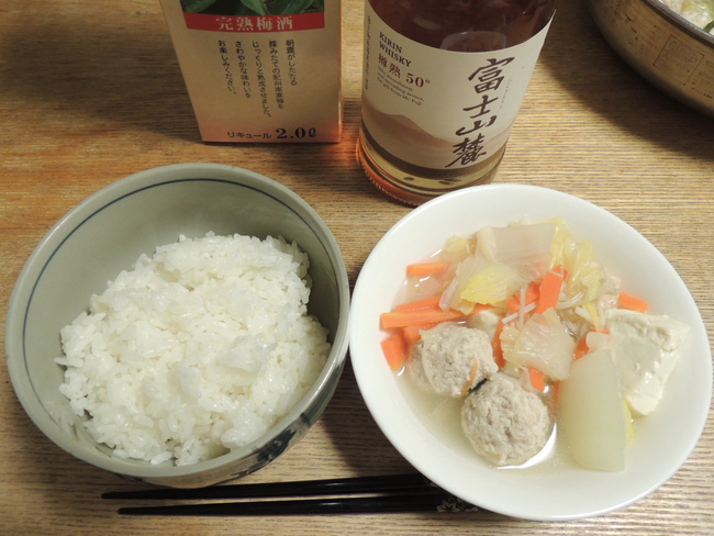 今日の夕ご飯 (3/10 THU)