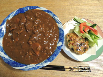 今日の夕ご飯 (10/19 SAT)