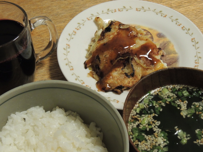 今日の夕ご飯 (4/2 SAT)