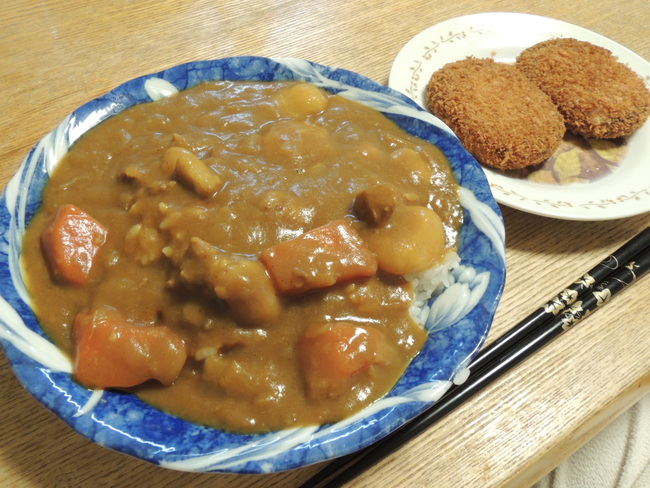 今日の夕ご飯 (4/4 MON)