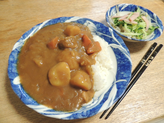 今日の夕ご飯 (4/18 MON)