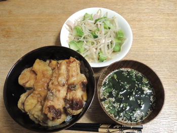 今日の夕ご飯 (1/9 THU)