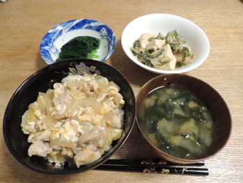 今日の夕ご飯 (9/30 TUE)