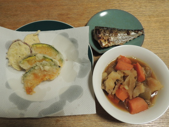 今日の夕ご飯 (12/22 MON)