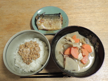 今日の夕ご飯 (1/13 TUE)