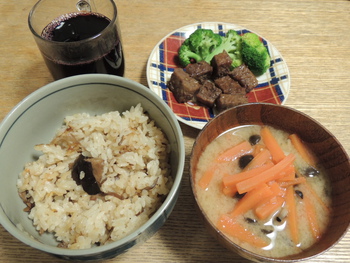 今日の夕ご飯 (5/14 WED)