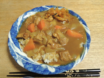 今日の夕ご飯 (4/5 SUN)