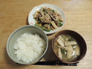 今日の夕ご飯 (7/31 THU)