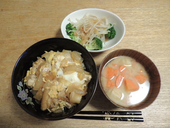 今日の夕ご飯 (8/7 THU)