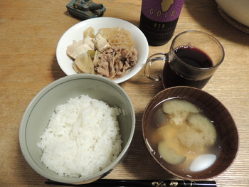 今日の夕ご飯 (9/6 SAT)