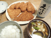 今日の晩ご飯 (8/19 WED)