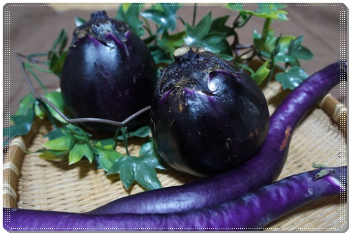 信州の伝統野菜「小布施丸なす」