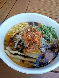 勤務先に吟屋さんのキッチンカーが来ました／極味噌ラーメン