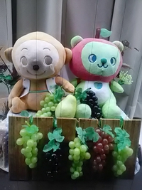 アルクマと８ちゃん／秋仕様／八十二銀行風間支店／２１年９月２１日