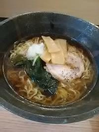 中華そば６００円／ぱれあＣｏＣｏ食堂／湯～ぱれあ内
