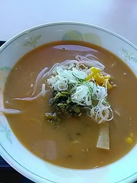 閉店３日前／最後の食事は味噌ラーメン／おぎのや長野店／８月２９日