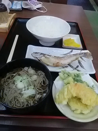 岩魚塩焼き定食／大岡特産センター／２１年５月４日
