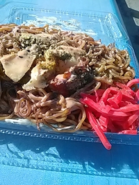 ケバブ焼きそば／グランセローズスタジアムグルメ／４月１０日