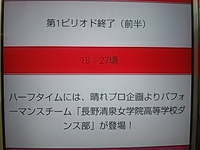 清泉女学院高校ダンス部／ボアルース長野ハーフタイムに登場