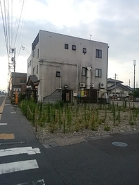 ベーカリー奄美屋／跡地は更地に…２１年７月２３日午前６時半頃