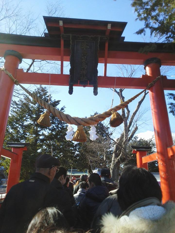 お参り正月