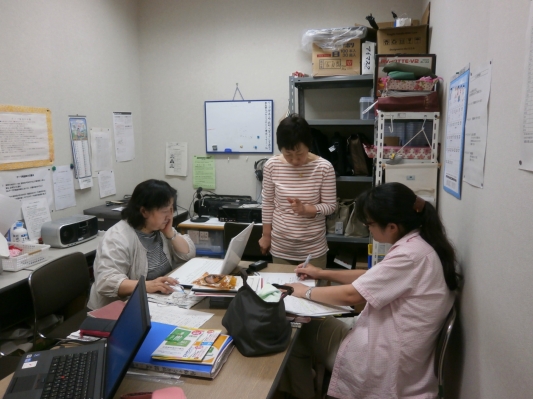えんぱーくまつり準備